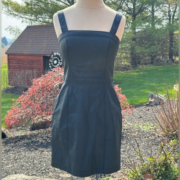 Abercrombie & Fitch Dresses & Skirts - ABERCROMBIE & FITCH PLEATHER DRESS